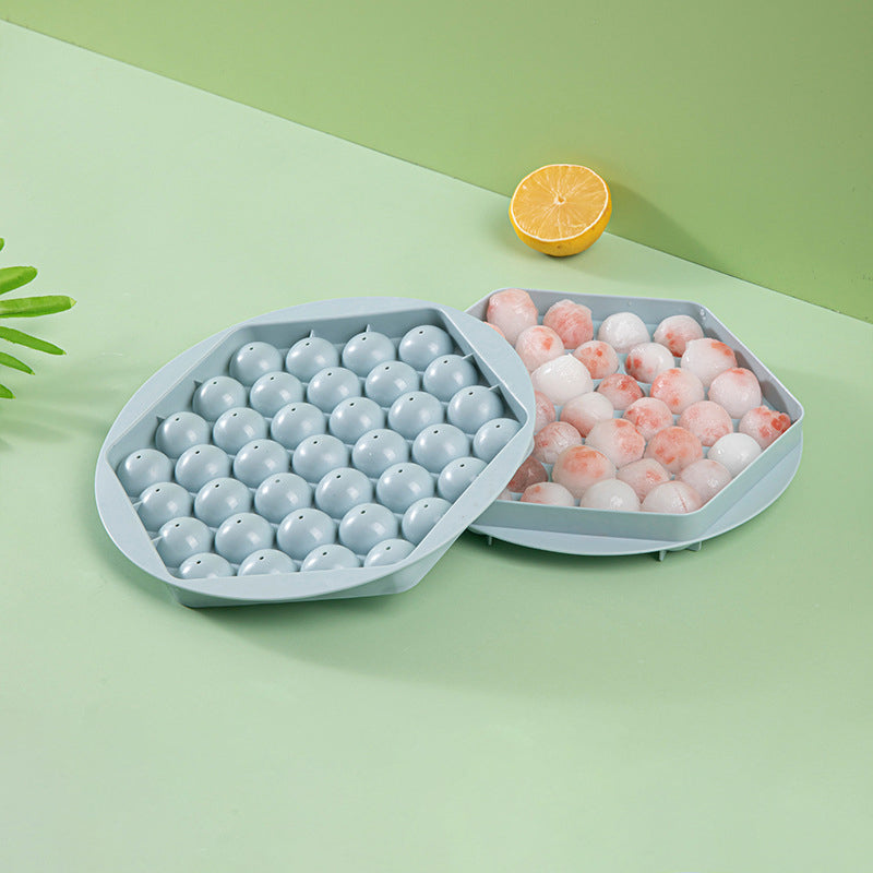 IceCube Stampo per Ghiaccio | Cubetti di Ghiaccio Sferici Creativi | Antisgocciolante & Adatto per Alimenti | Stampo da 37