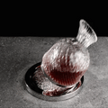 Decanter Virello per Vini e Distillati con Rotazione a 360 Gradi