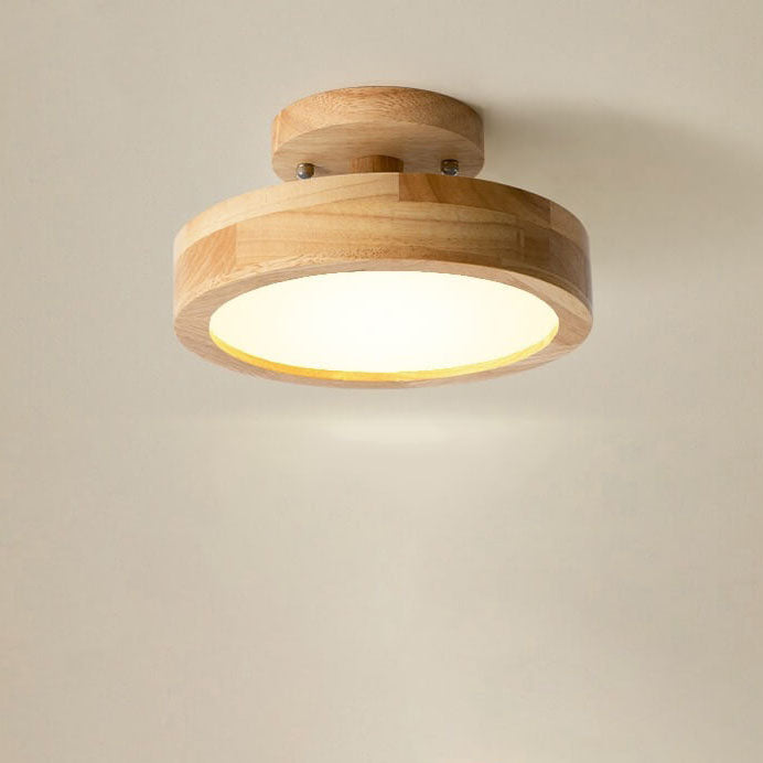 Plafoniera LED Nordic Log Semi-Incasso