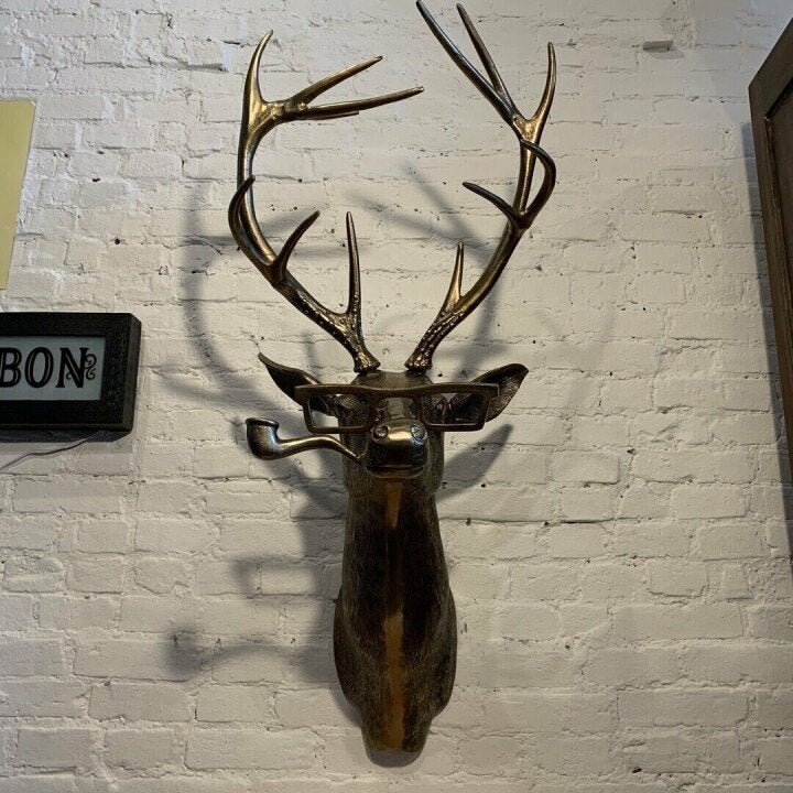Decorazione da parete con testa di animale unica per la casa