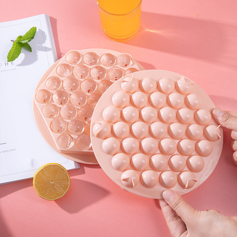 IceCube Stampo per Ghiaccio | Cubetti di Ghiaccio Sferici Creativi | Antisgocciolante & Adatto per Alimenti | Stampo da 37