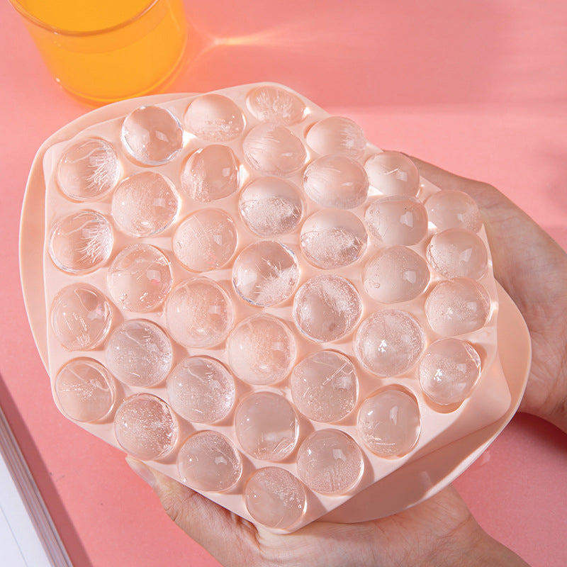 IceCube Stampo per Ghiaccio | Cubetti di Ghiaccio Sferici Creativi | Antisgocciolante & Adatto per Alimenti | Stampo da 37
