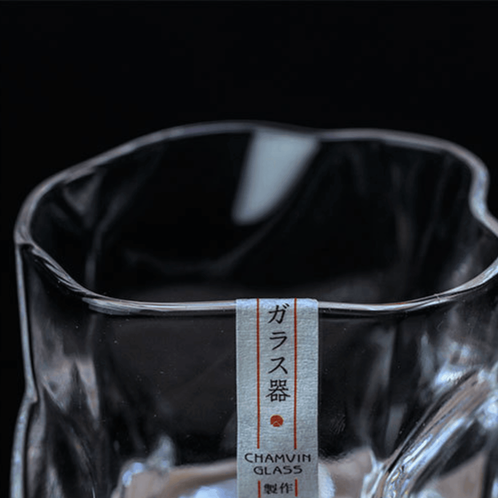 Astra Kiriko Bicchiere da Whisky con Motivo Pieghettato di Edo Craft Artisan