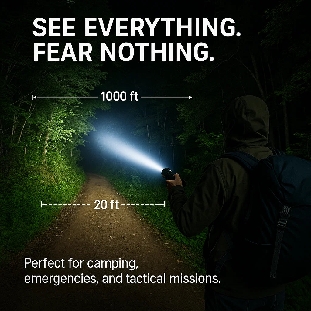 Torcia Pro Series 100000 Lumen Edizione Estrema Luminosità
