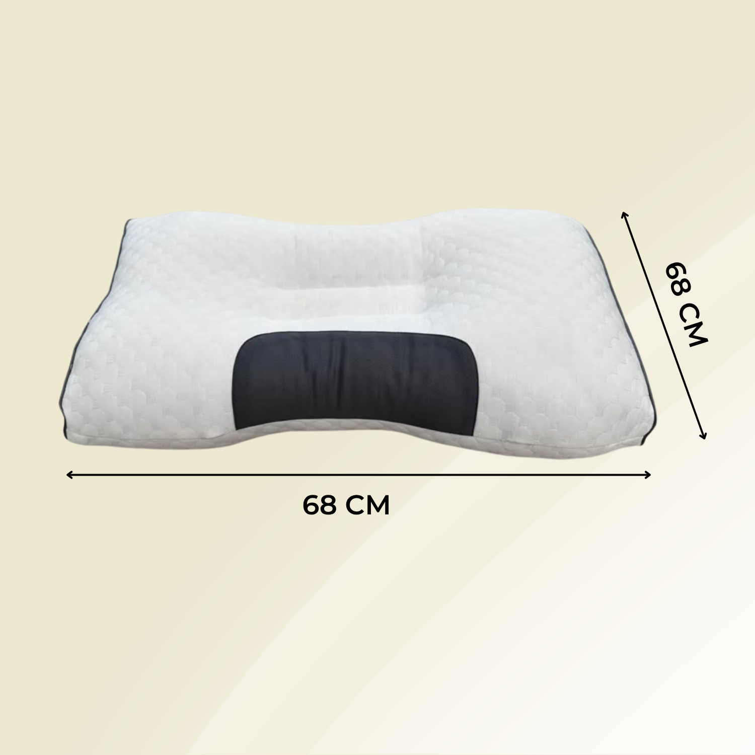 Cuscino ortopedico per il collo OrthoRest | Contorno ergonomico | Schiuma memory | Traspirante