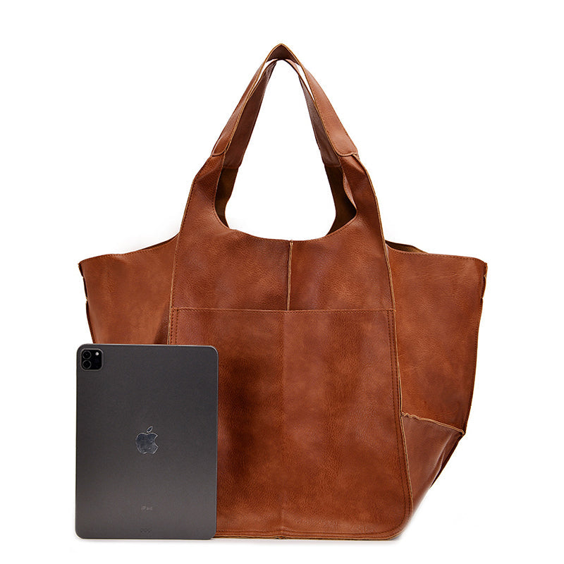 Brehn | Borse da weekender in pelle di grande formato