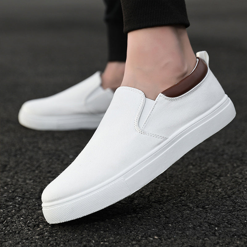 Scarpe Slip-On in Tela per Uomini