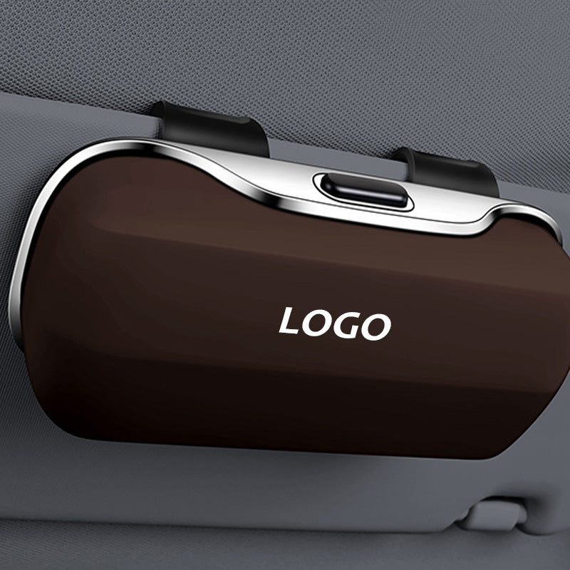 LuxAuto Luxe Portaocchiali da Sole | Protezione elegante per i tuoi occhiali da sole in auto