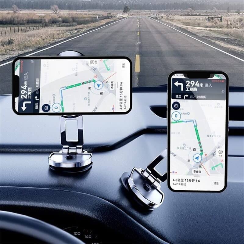 Supporto magnetico per smartphone MagHold | Pieghevole & Rotazione a 360° | Forte forza magnetica | 1+1 GRATIS