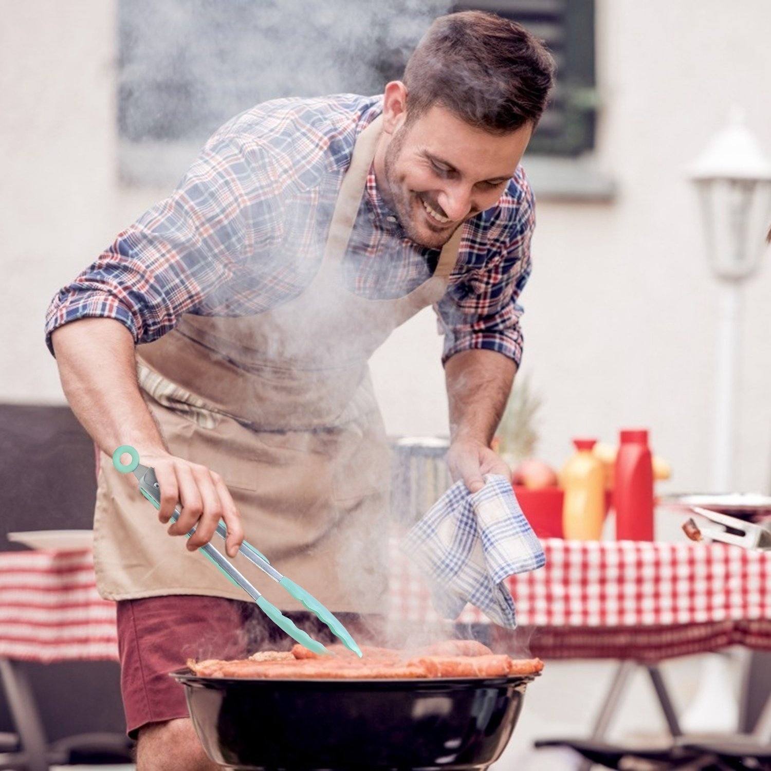 11-Delt: Set di Utensili da Cucina in Silicone