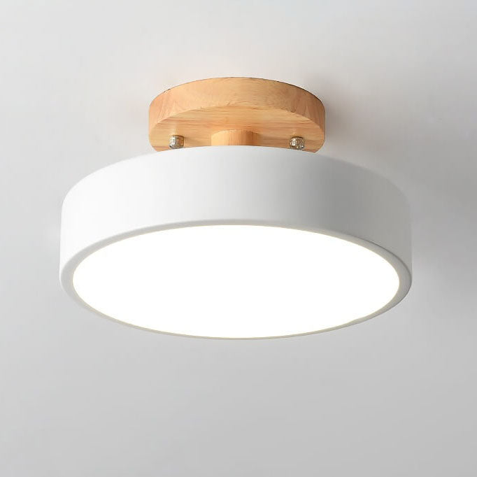 Plafoniera LED Nordic Log Semi-Incasso