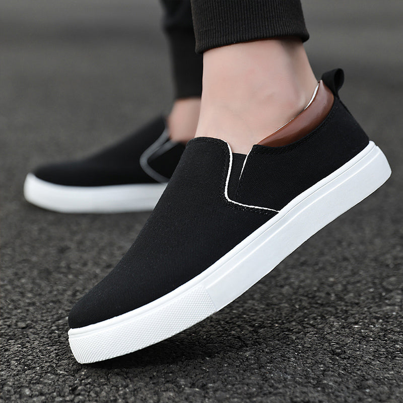 Scarpe Slip-On in Tela per Uomini