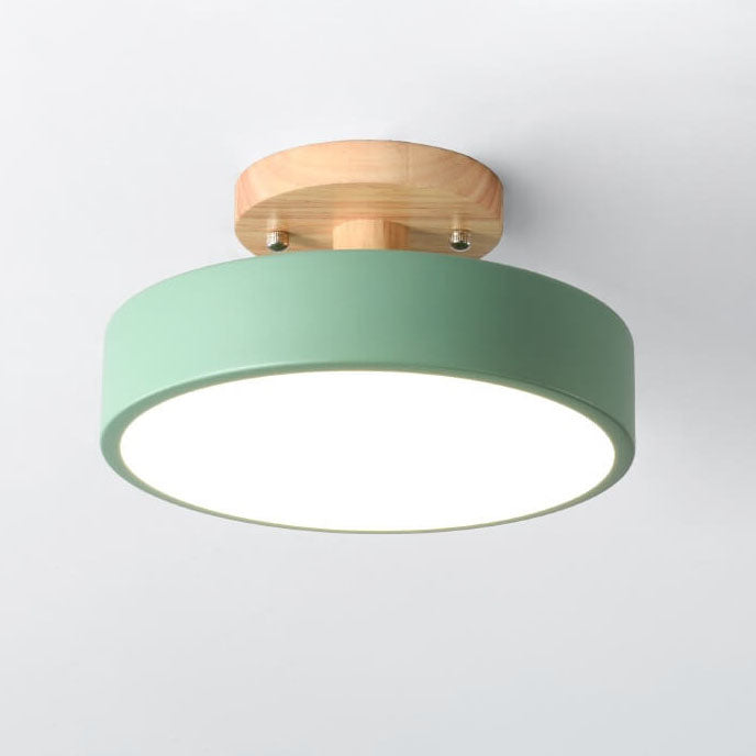 Plafoniera LED Nordic Log Semi-Incasso