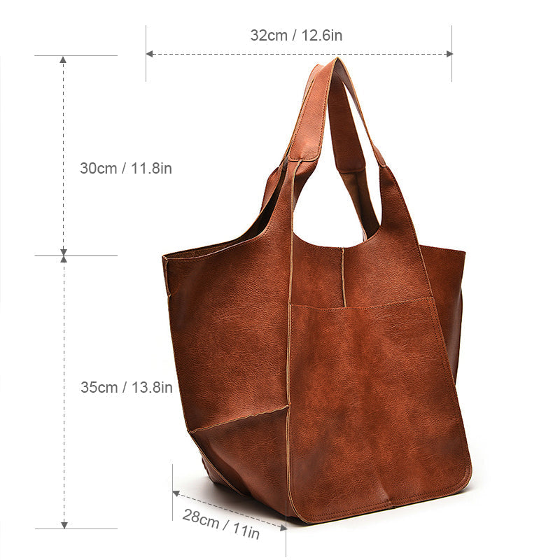 Brehn | Borse da weekender in pelle di grande formato