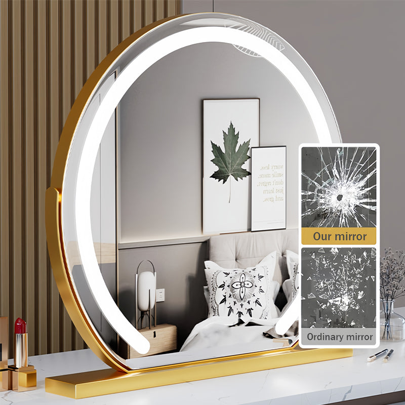 Specchio da Trucco a LED Dimmabile Luminara con Attivazione Touch
