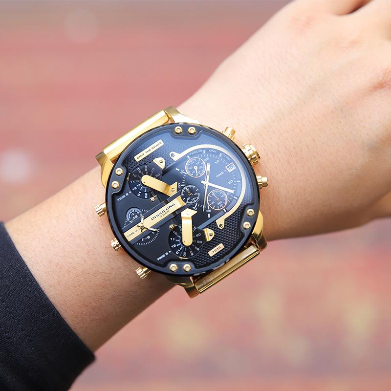 Orologio Chronograph Quarzo in Acciaio Inossidabile
