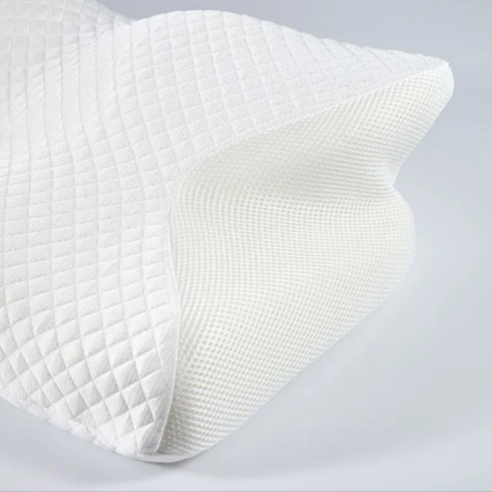 Cuscino Anti-Snoring | Supporto Ergonomico per Collo e Testa | Bianco