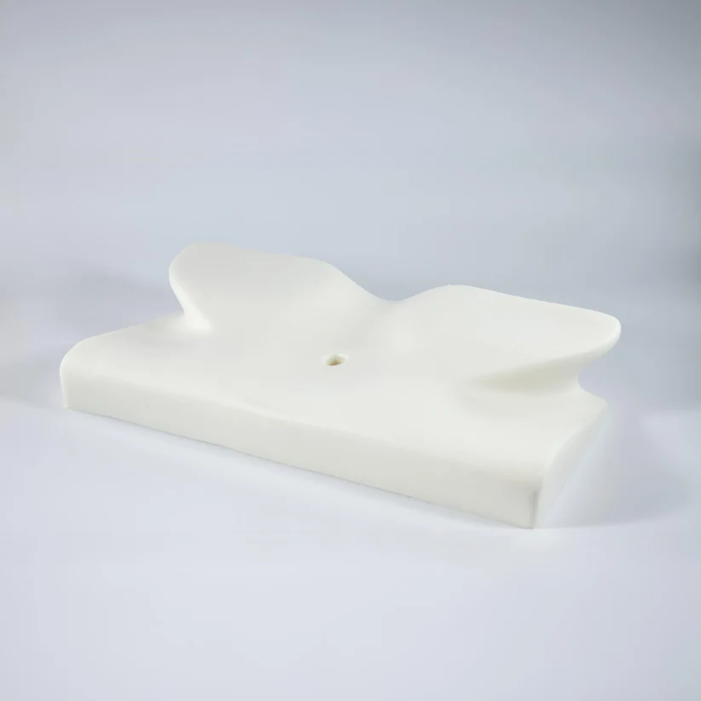Cuscino Anti-Snoring | Supporto Ergonomico per Collo e Testa | Bianco