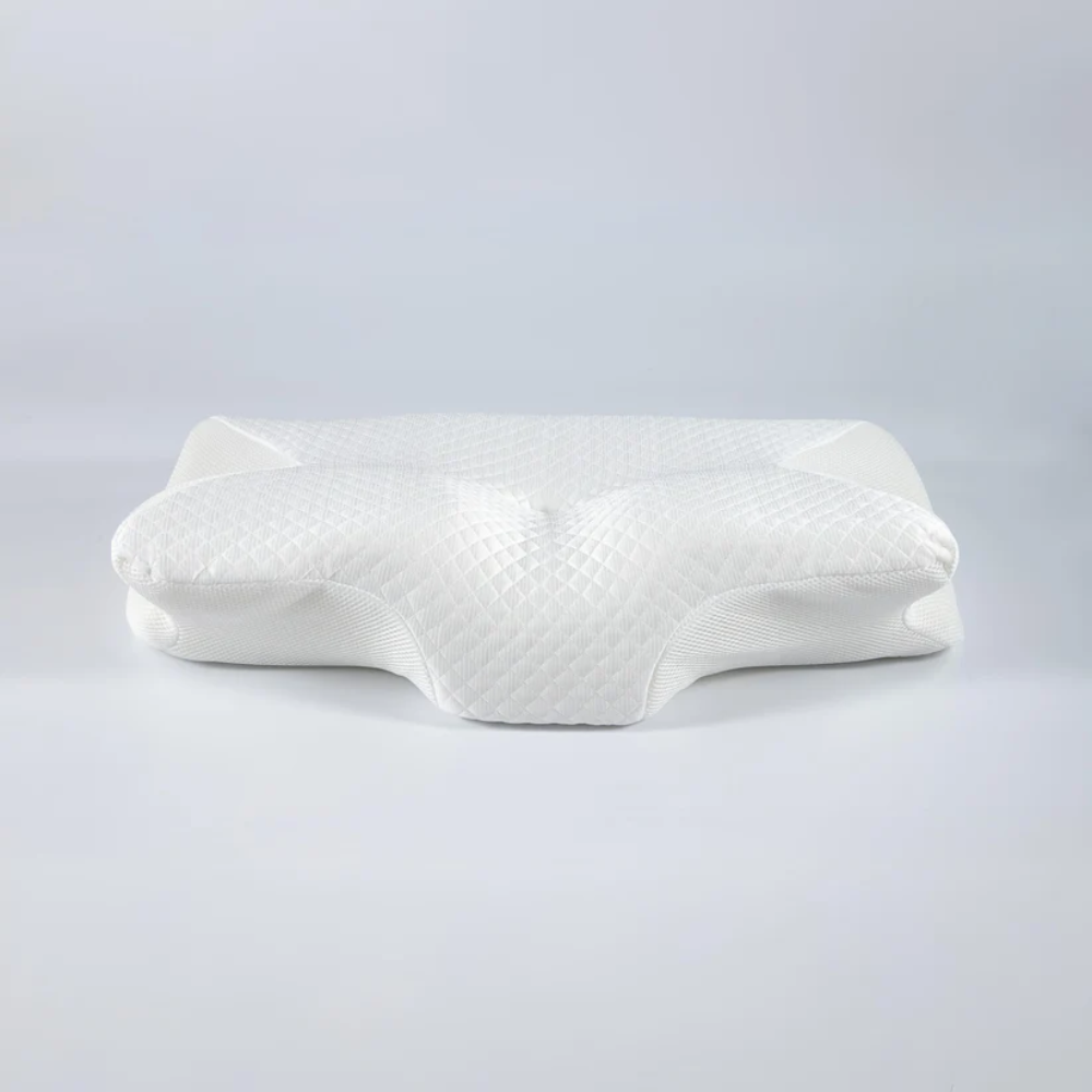 Cuscino Anti-Snoring | Supporto Ergonomico per Collo e Testa | Bianco