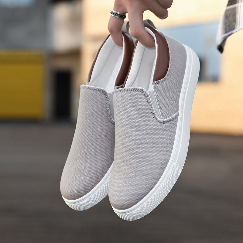 Scarpe Slip-On in Tela per Uomini