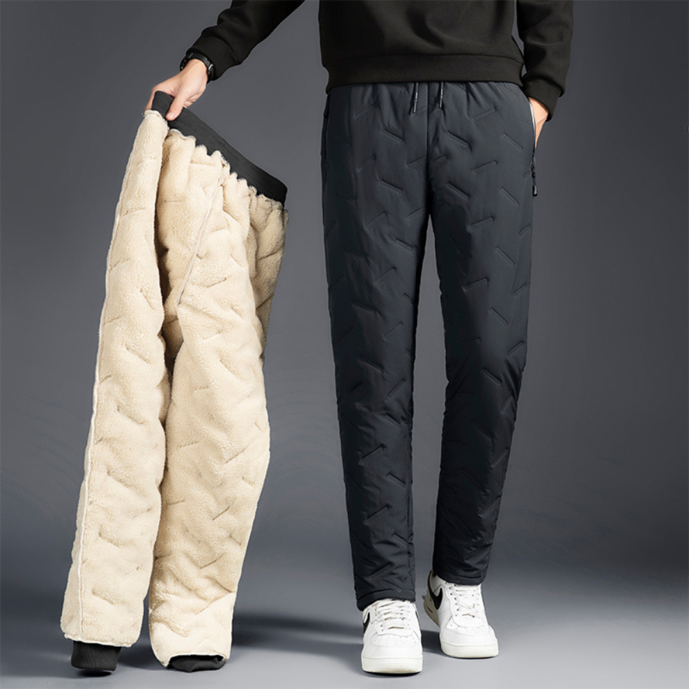 Pantaloni Cargo ThermaRidge Foderati In Pile E Con Shell Impermeabile