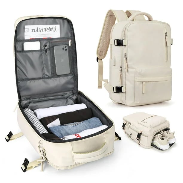 Grande borsa da viaggio per donne zaino da trekking impermeabile – 35L multifunzione