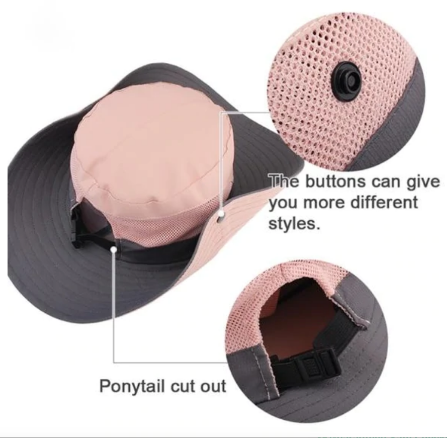 Brehn | Cappello da sole pieghevole con protezione UV