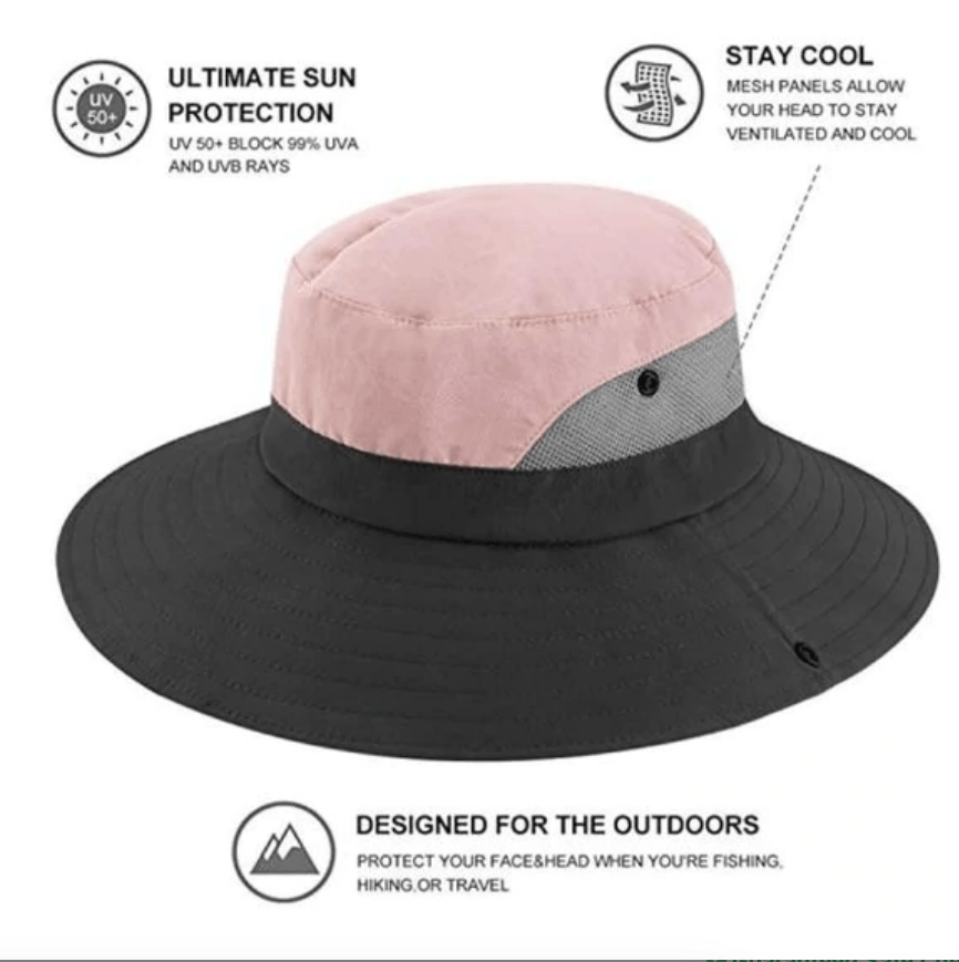 Brehn | Cappello da sole pieghevole con protezione UV