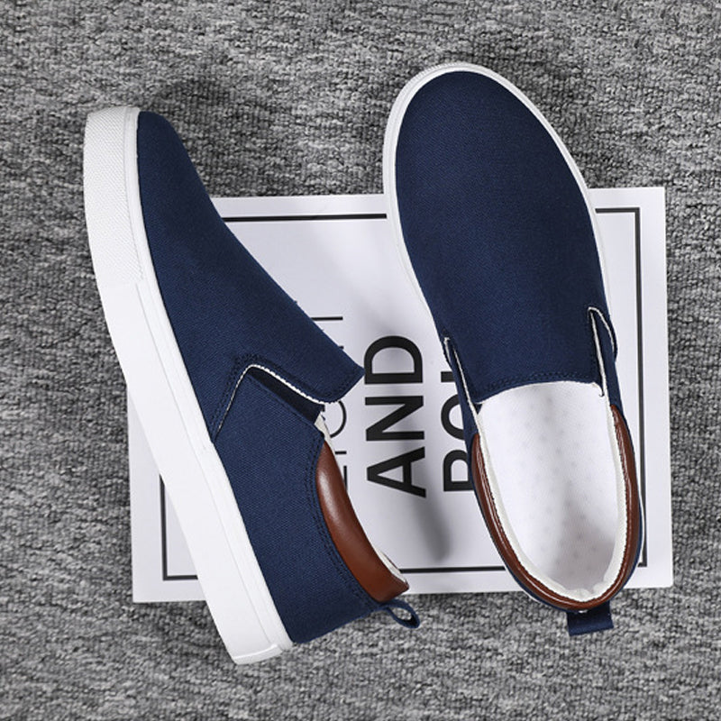 Scarpe Slip-On in Tela per Uomini