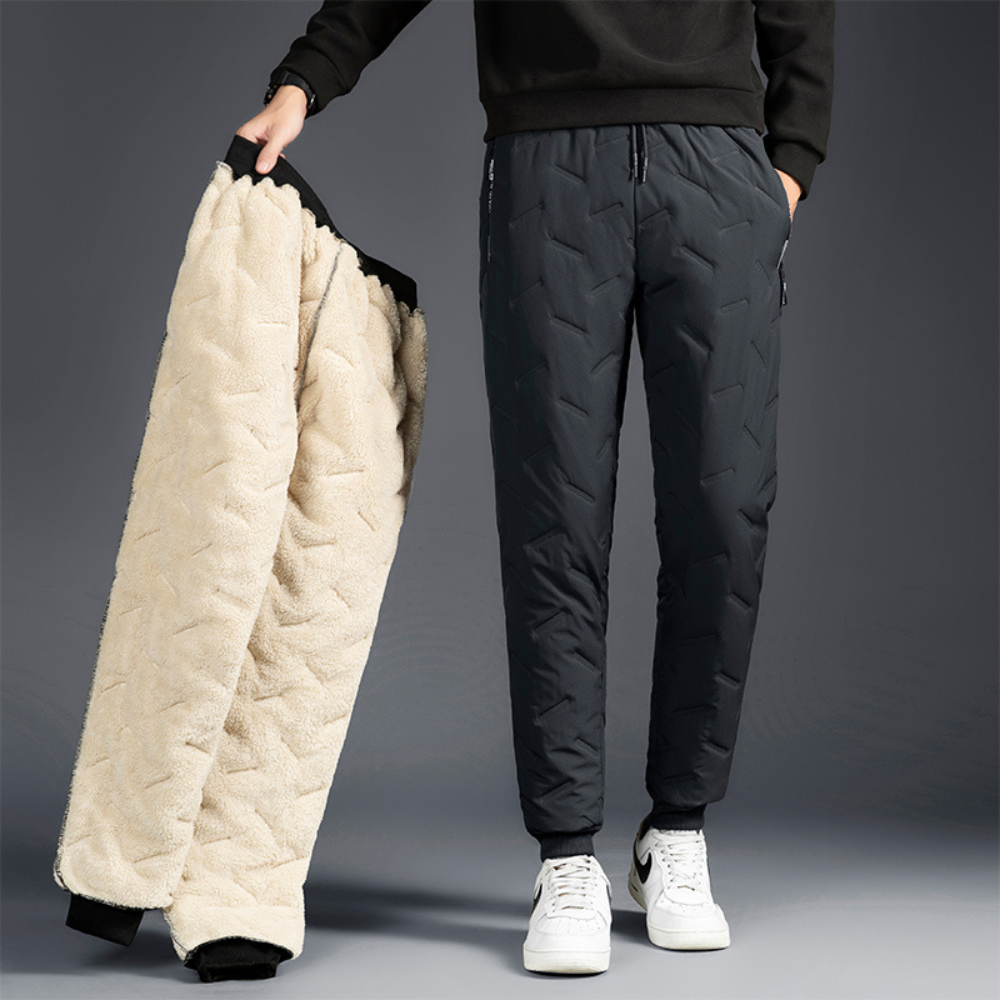 Pantaloni Cargo ThermaRidge Foderati In Pile E Con Shell Impermeabile