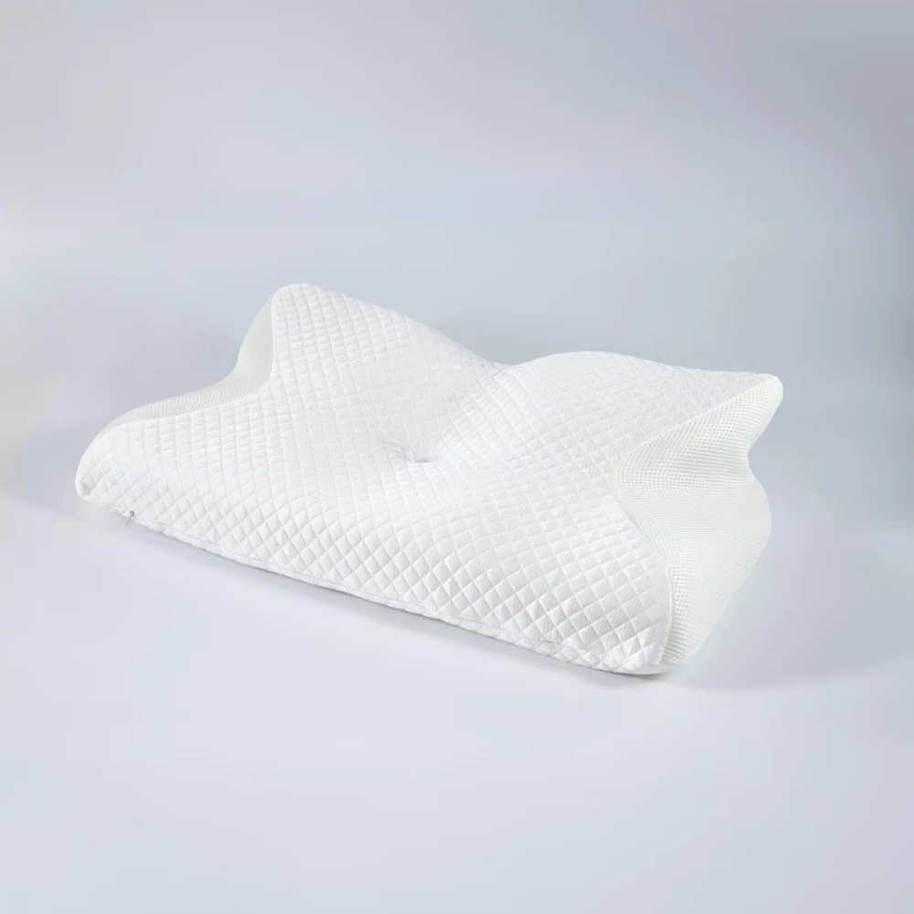 Cuscino Anti-Snoring | Supporto Ergonomico per Collo e Testa | Bianco