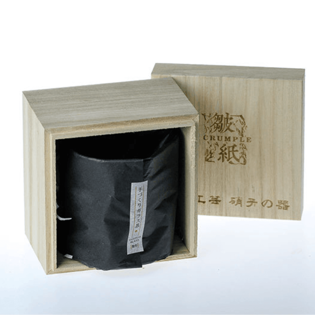 Astra Kiriko Bicchiere da Whisky con Motivo Pieghettato di Edo Craft Artisan