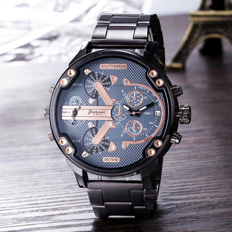Orologio Chronograph Quarzo in Acciaio Inossidabile