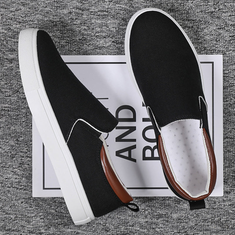 Scarpe Slip-On in Tela per Uomini