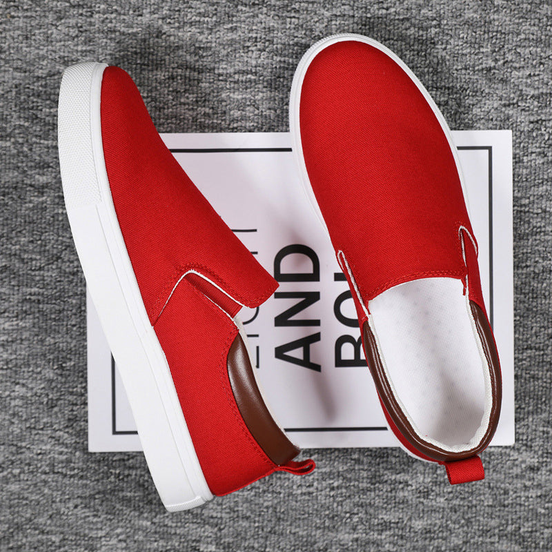 Scarpe Slip-On in Tela per Uomini