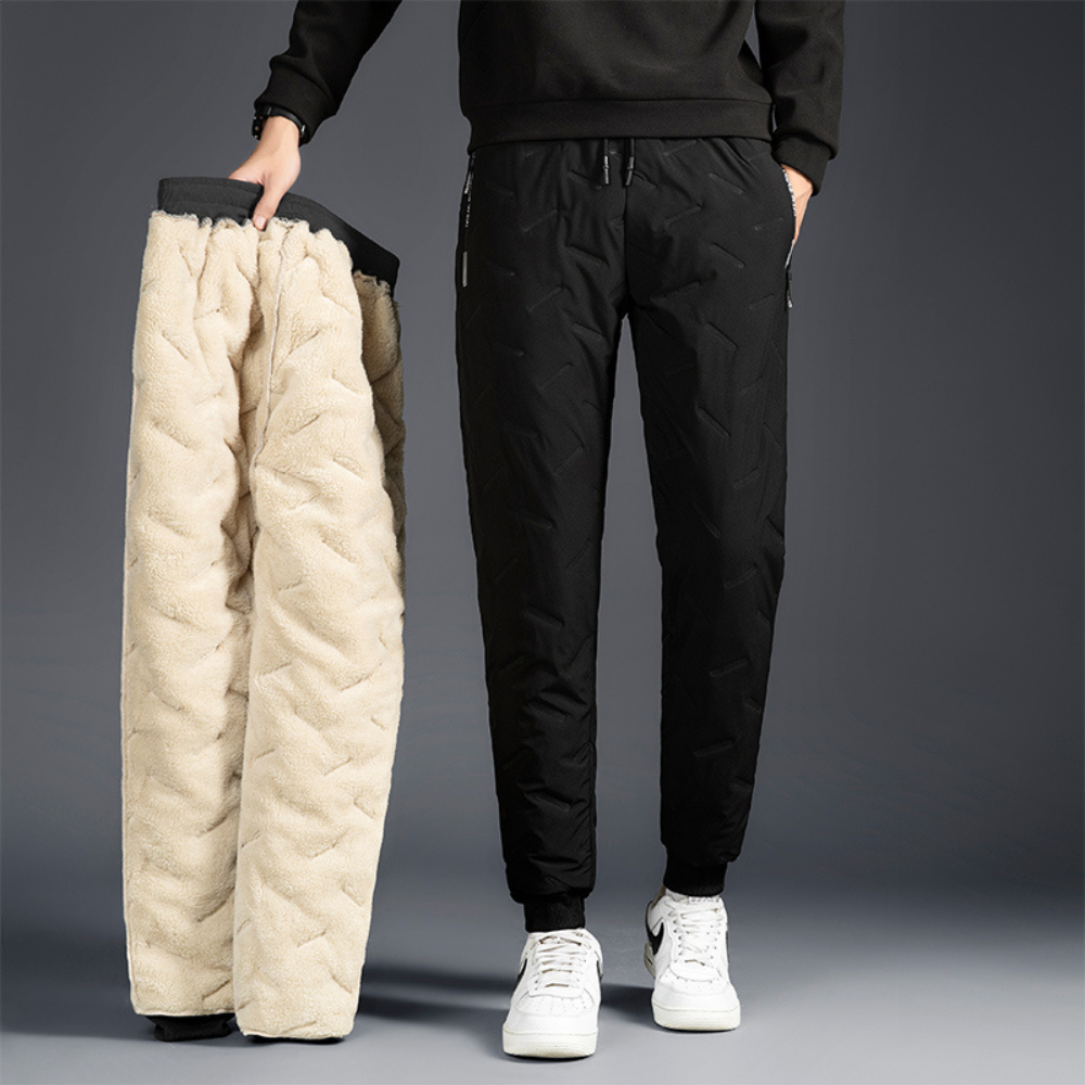Pantaloni Cargo ThermaRidge Foderati In Pile E Con Shell Impermeabile