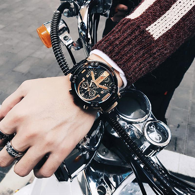Orologio Chronograph Quarzo in Acciaio Inossidabile