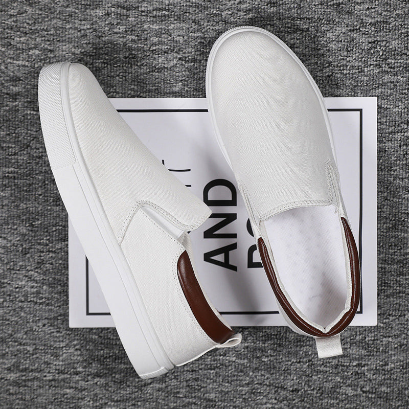 Scarpe Slip-On in Tela per Uomini