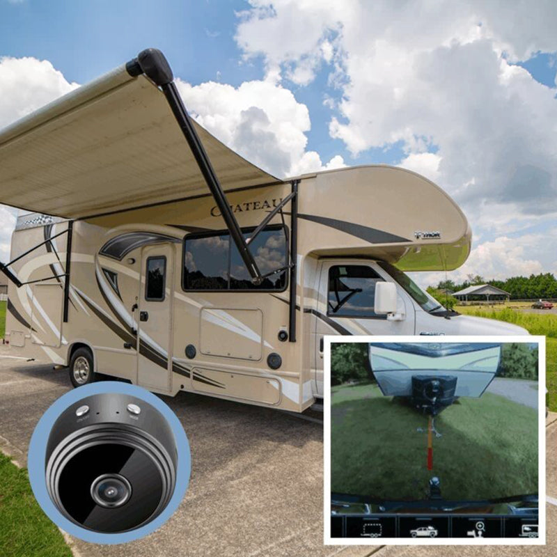 1080p Telecamera Mini WiFi Magnetica per Camper - Telecamera di Retromarcia