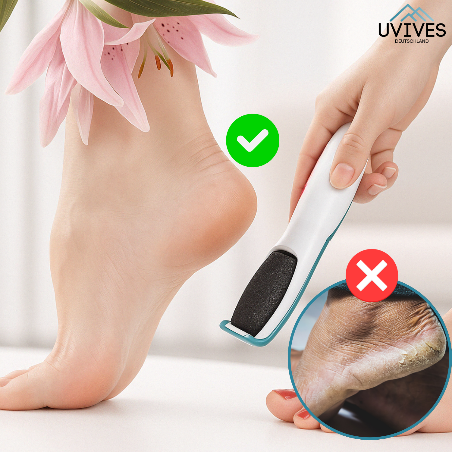 SilkaFeet™ – Piedi lisci e curati senza sforzo