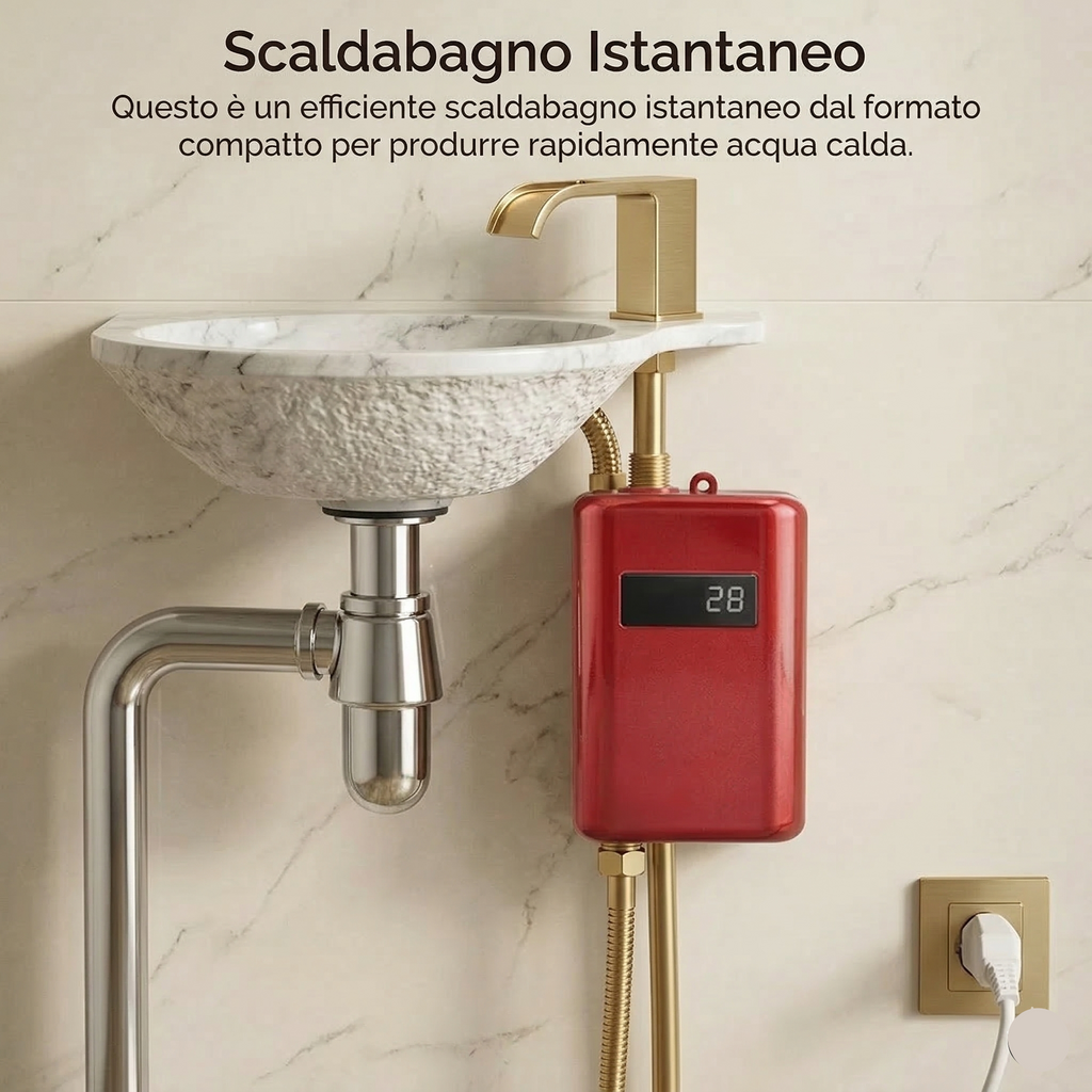 Scaldacqua Istantaneo Per Cucina E Bagno