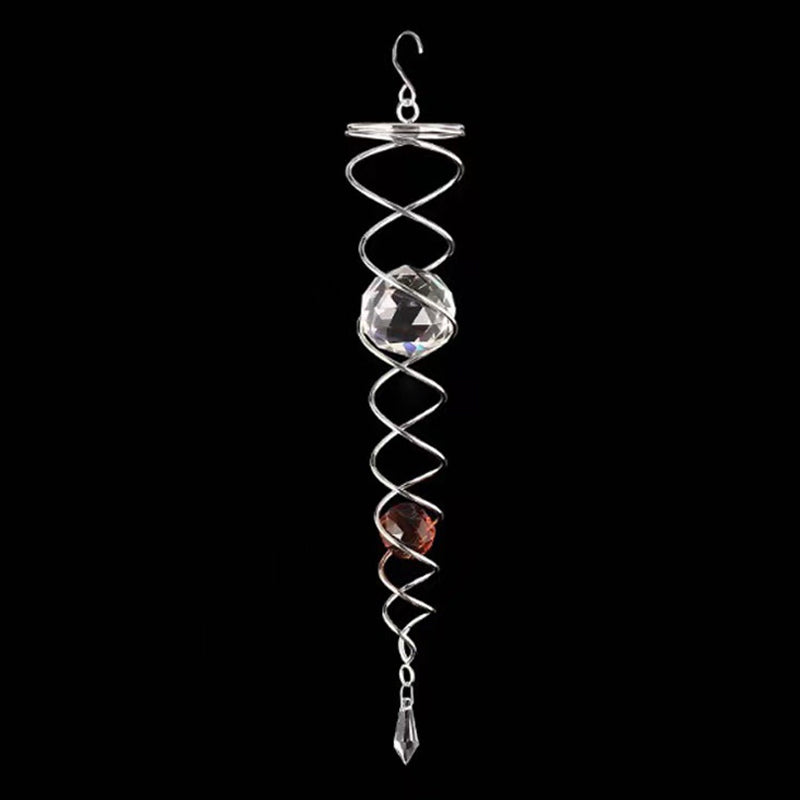 1+1 GRATIS | CrystalTwister - Spirale di Cristallo in Metallo per Windchime