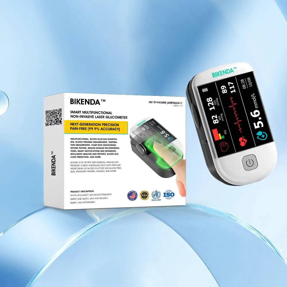 VitalCheck Pulsoximetro – Misuratore di ossigeno e battito cardiaco compatto con schermo OLED