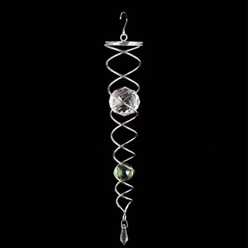 1+1 GRATIS | CrystalTwister - Spirale di Cristallo in Metallo per Windchime