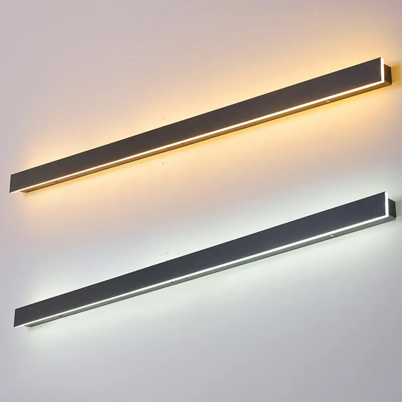 Svelte Lampada da Parete Lineare da Esterno IP65