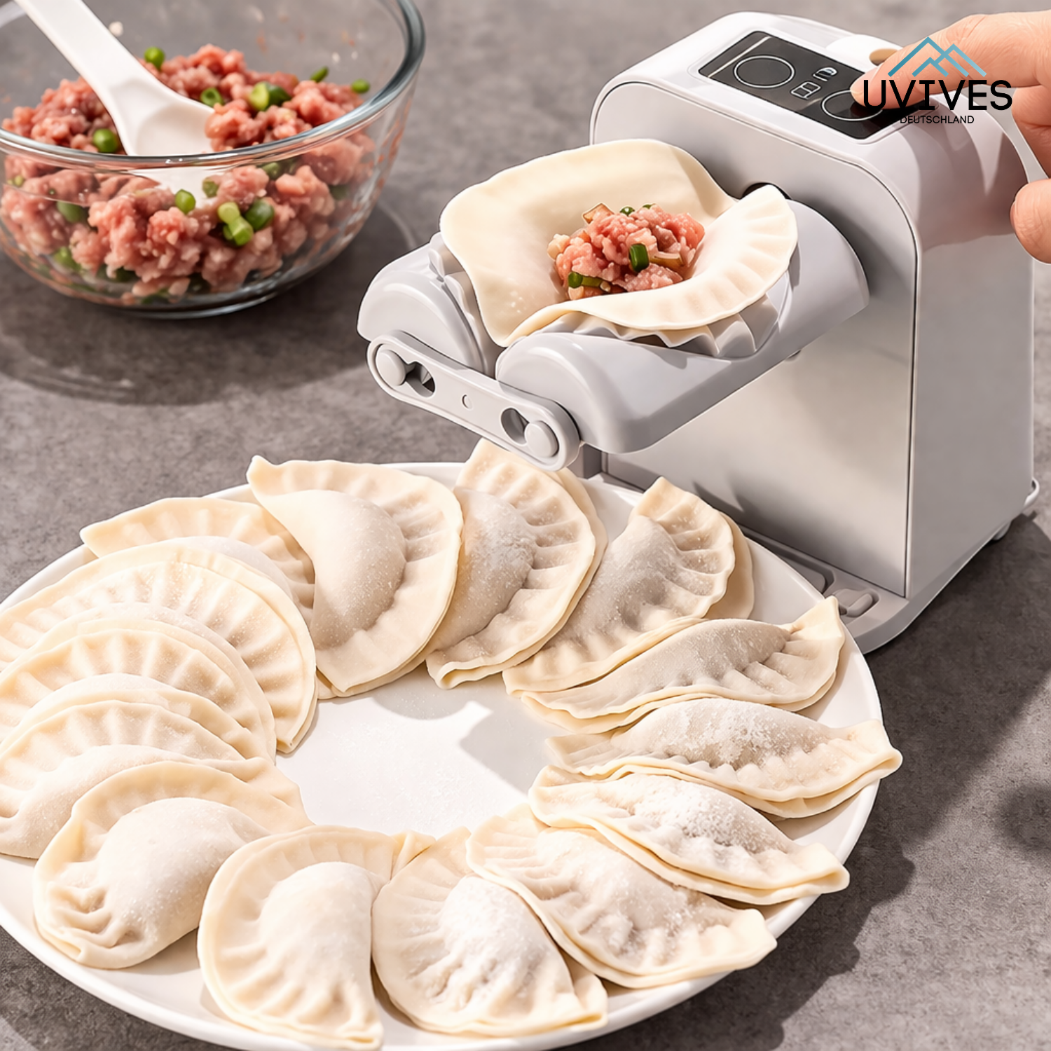 DumpliSwift - Perfette tasche di pasta piegate automaticamente in pochi secondi