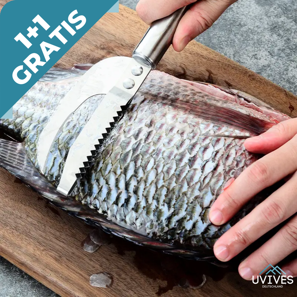 1+1 GRATIS | CleanScrape - Pesce pulito rapidamente e facilmente! [Ultimo giorno di sconto]