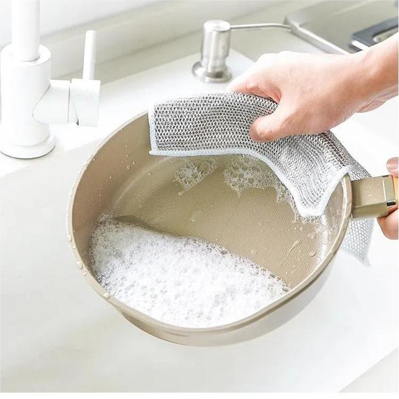 5+5 GRATIS | FlexClean - Panni in rete multiuso per macchie ostinate