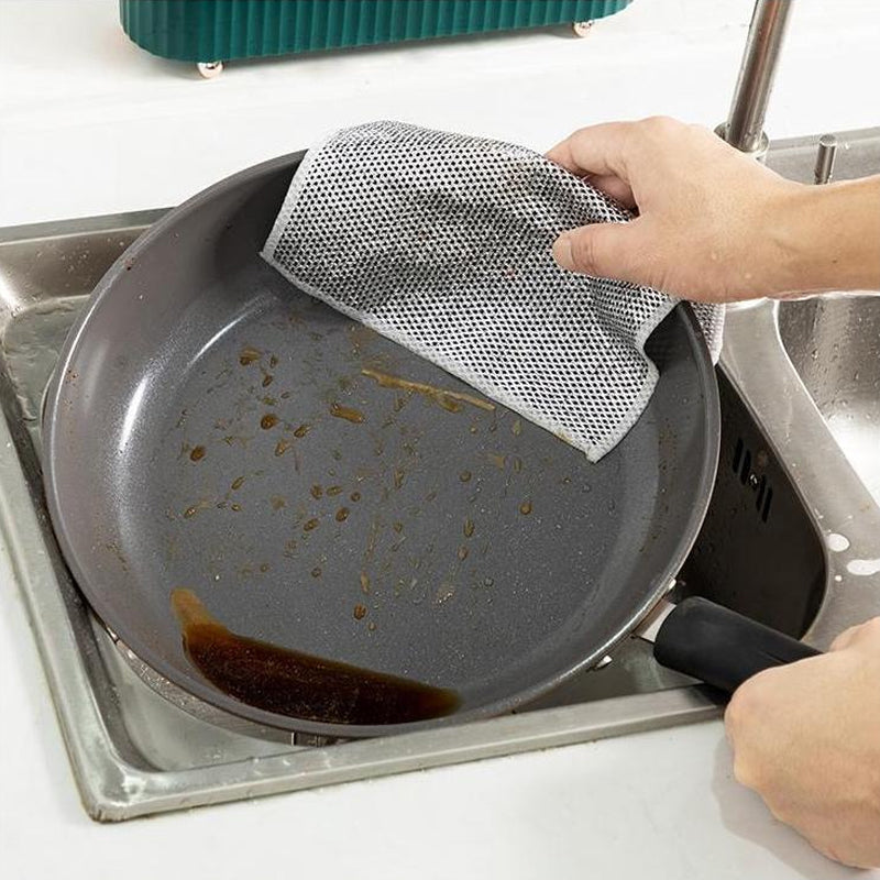 5+5 GRATIS | FlexClean - Panni in rete multiuso per macchie ostinate
