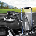 Supporto per telefono auto GripTech | Forte adesione del ventosa | Rotazione 360° | Uso con una mano